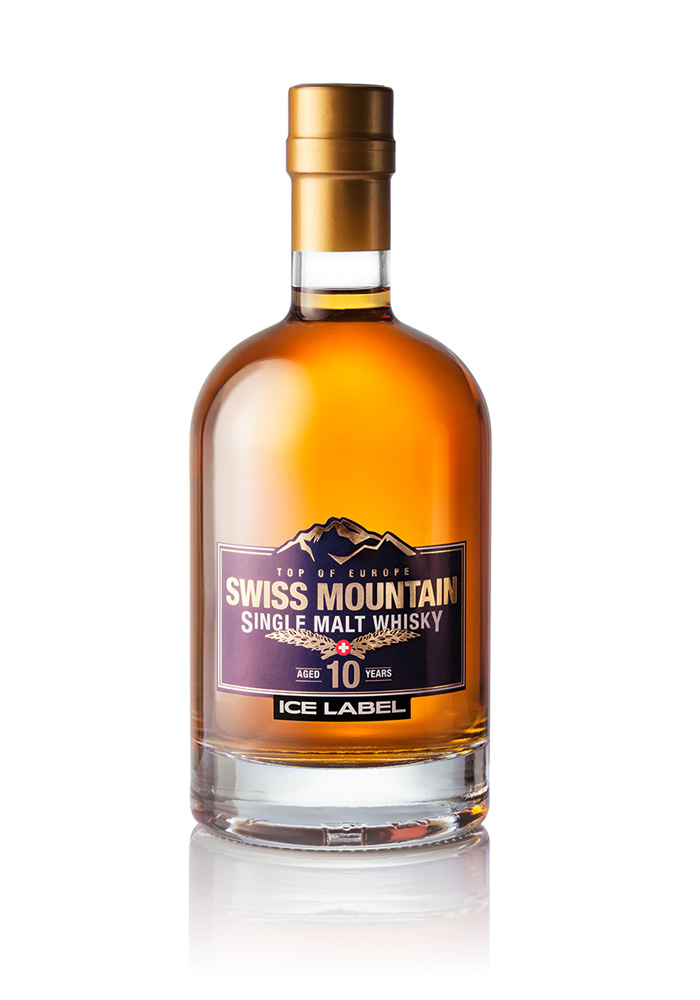 Swiss Mountain Single Malt Whisky «ICE LABEL»